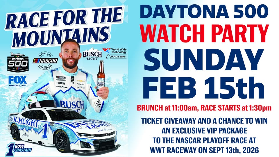 World Wide Technology Raceway Daytona 500 Watch Party